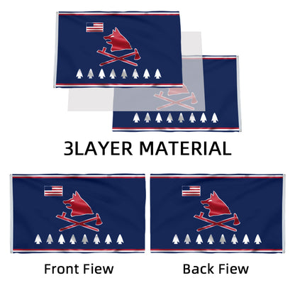 Pawnee flag 3x5ft banner man cave