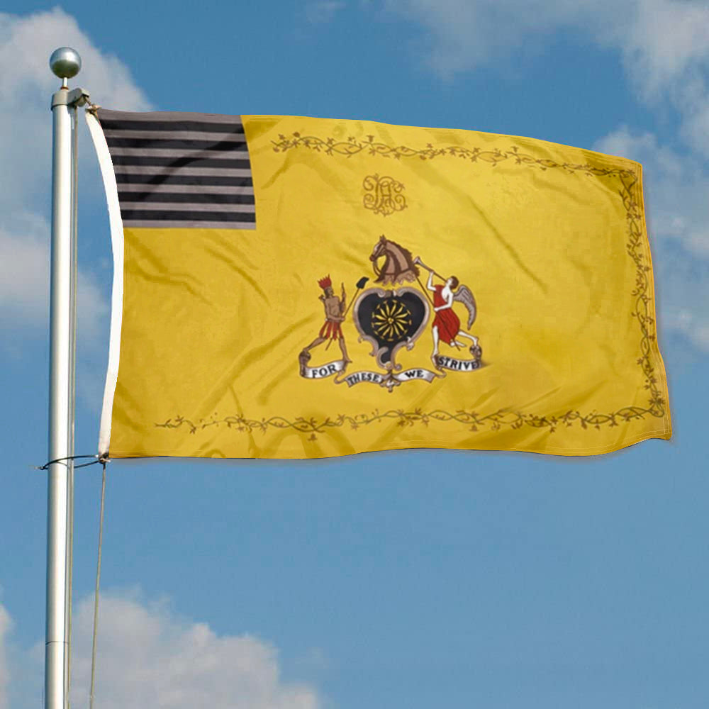 Philadelphia Light Horse flag 3x5ft banner man cave