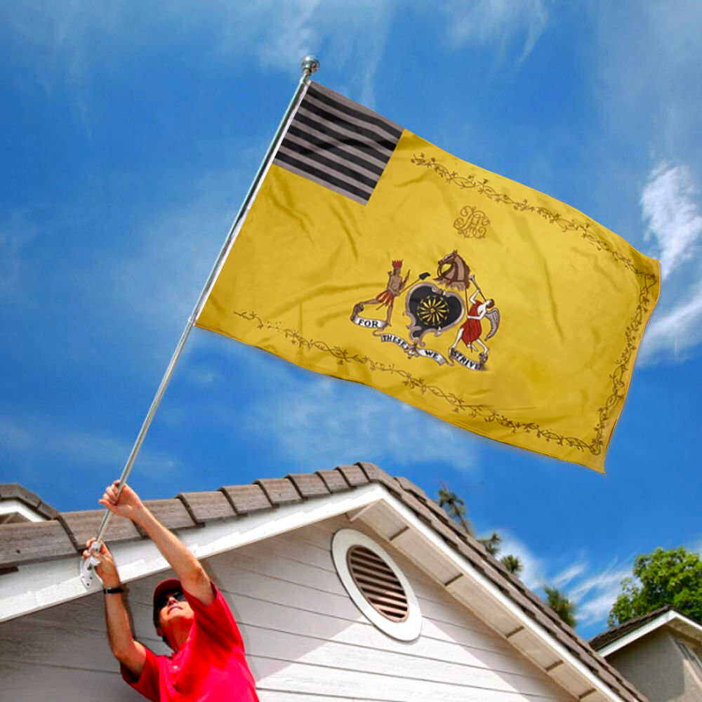 Philadelphia Light Horse flag 3x5ft banner man cave