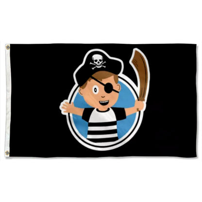 Pirate Child Boy flag 3x5ft banner man cave