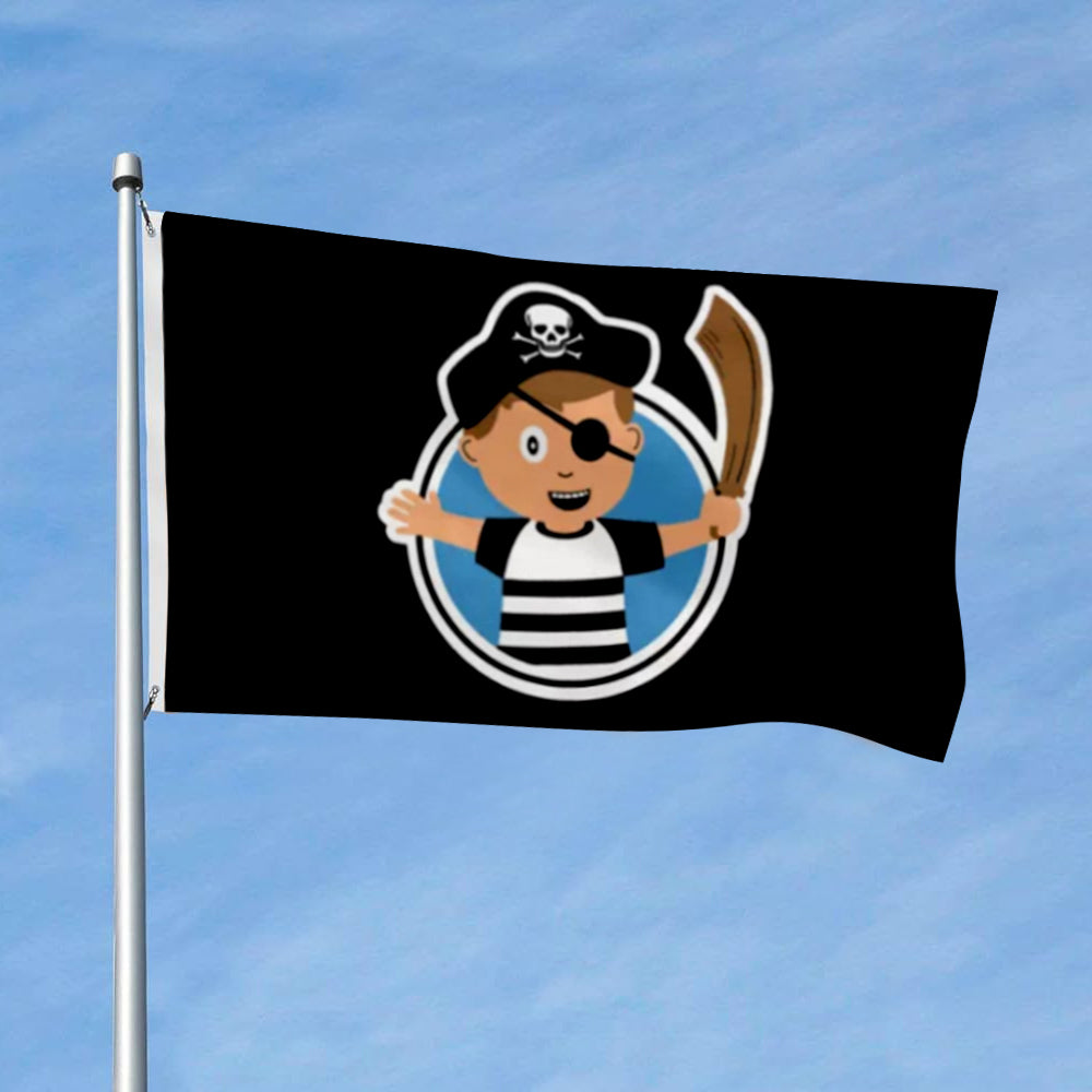 Pirate Child Boy flag 3x5ft banner man cave