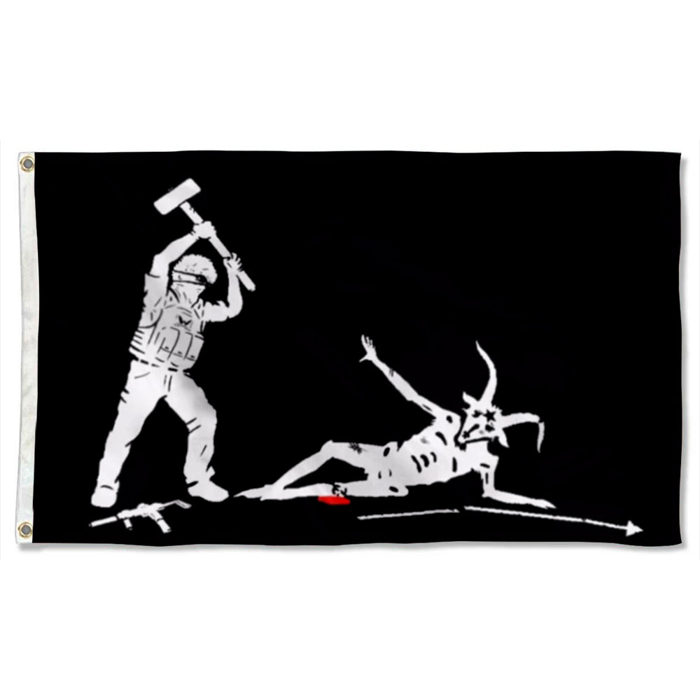 Pirate Forward Observations Group flag 3x5ft banner man cave
