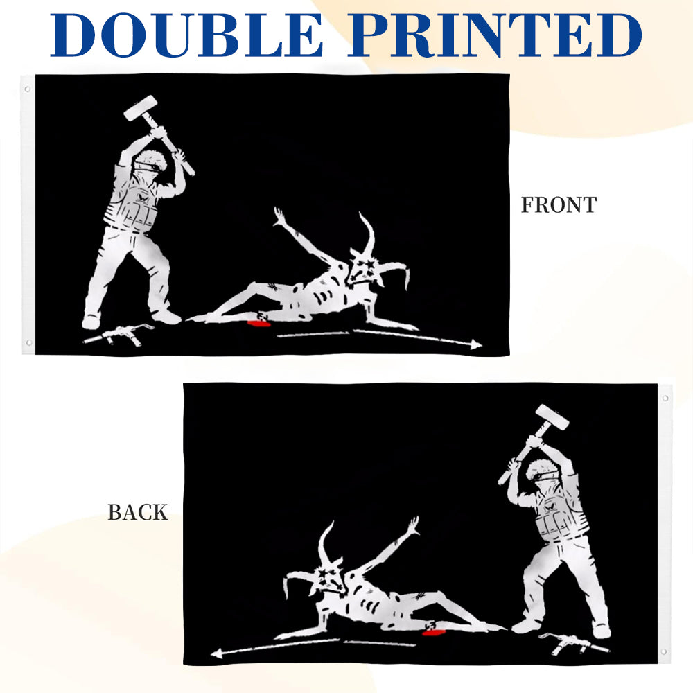 Pirate Forward Observations Group flag 3x5ft banner man cave