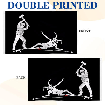 Pirate Forward Observations Group flag 3x5ft banner man cave