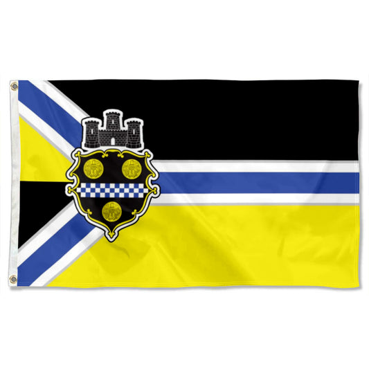 Pittsburgh City flag 3x5ft banner man cave