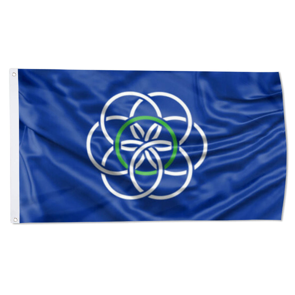 Planet Earth flag 3x5ft banner man cave