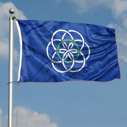 Planet Earth flag 3x5ft banner man cave