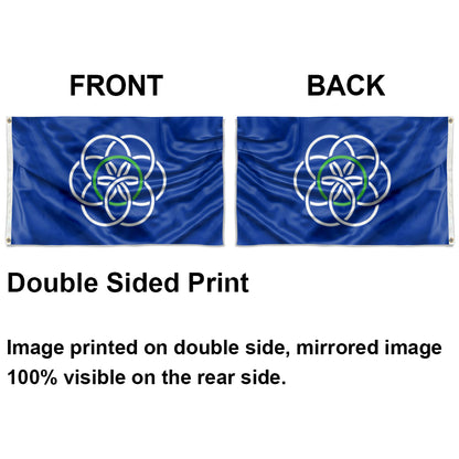 Planet Earth flag 3x5ft banner man cave