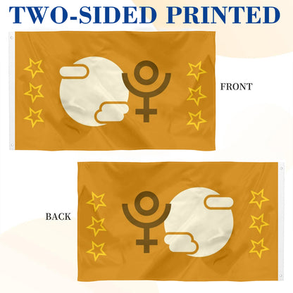 Pluto flag 3x5ft banner man cave