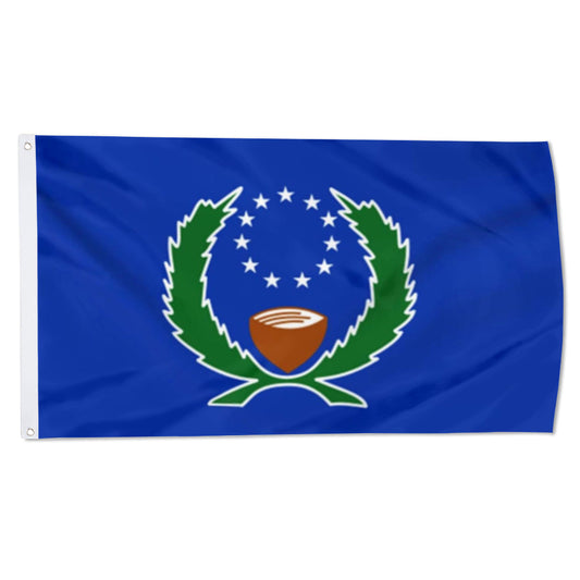 Pohnpei flag 3x5ft banner man cave
