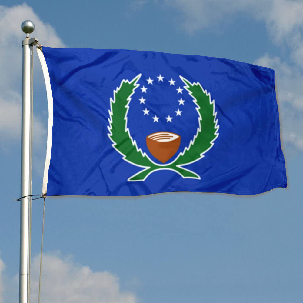 Pohnpei flag 3x5ft banner man cave