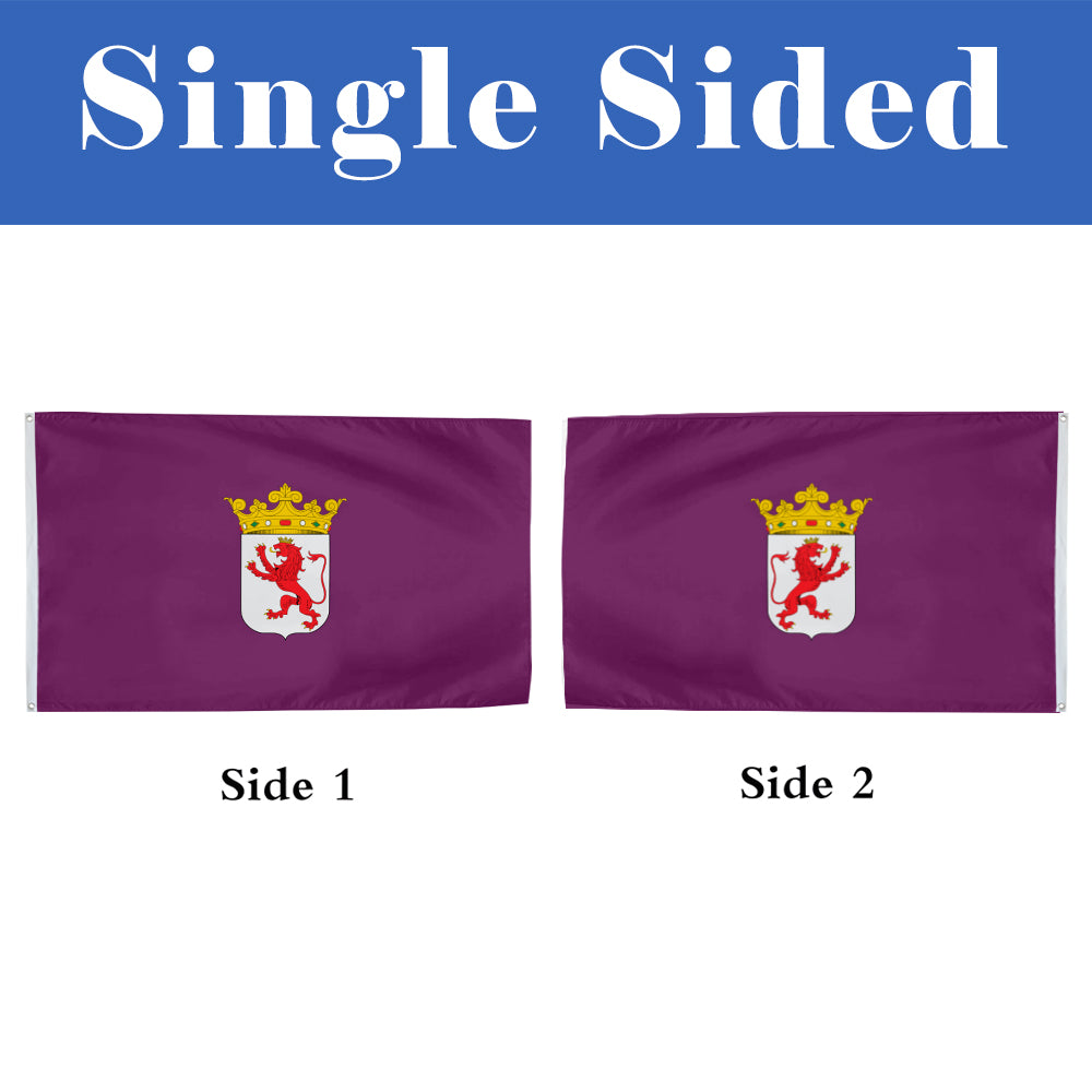 Province of León (Spain) flag 3x5ft banner man cave