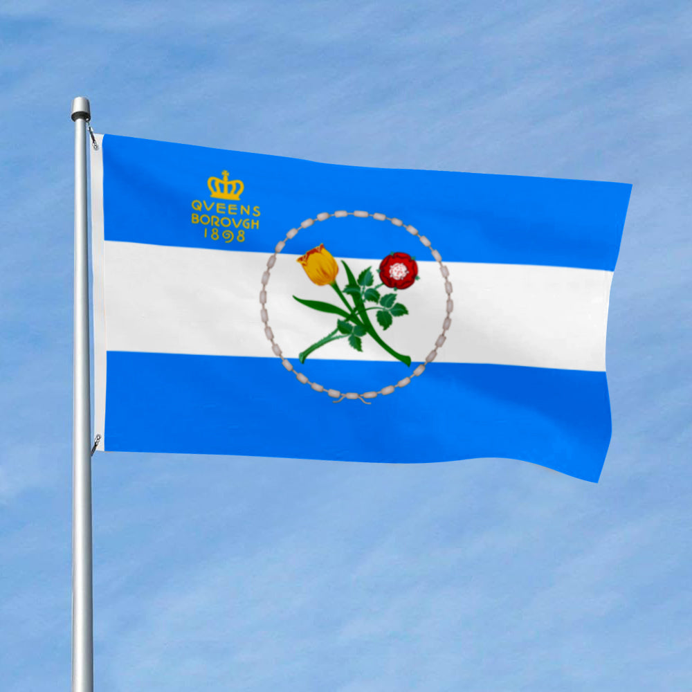 Queens County New York flag 3x5ft banner man cave