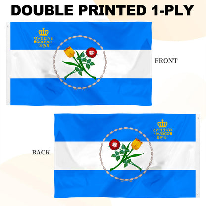 Queens County New York flag 3x5ft banner man cave