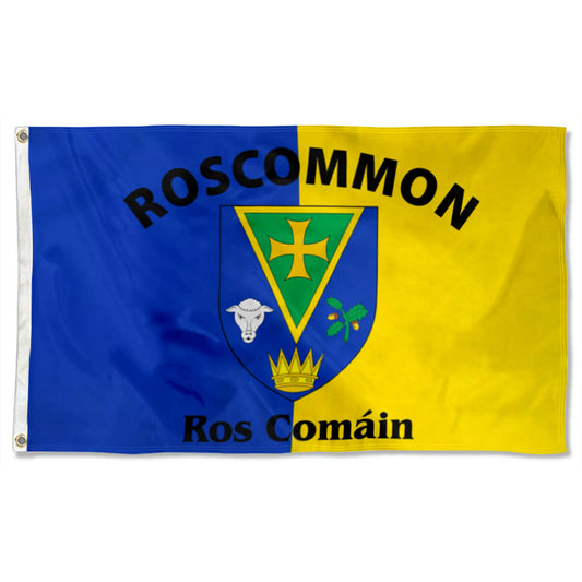 Roscommon Ireland County flag 3x5ft banner man cave