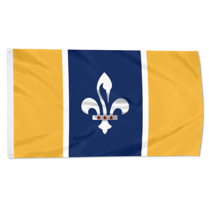 Redesigned Louisiana flag 3x5ft banner man cave