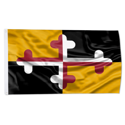 Redesigned Maryland State flag 3x5ft banner man cave