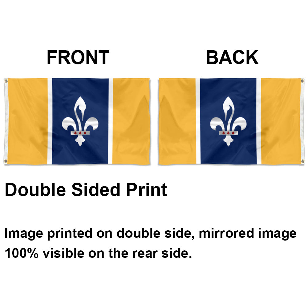 Redesigned Louisiana flag 3x5ft banner man cave