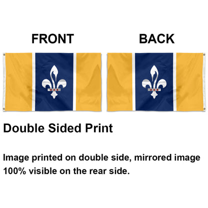Redesigned Louisiana flag 3x5ft banner man cave