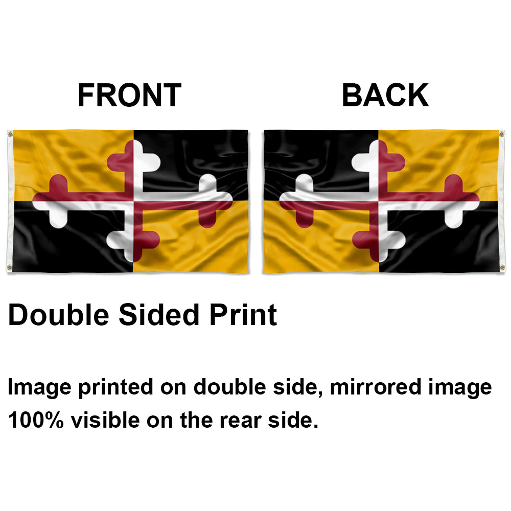 Redesigned Maryland State flag 3x5ft banner man cave