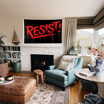Resist flag 3x5ft banner man cave