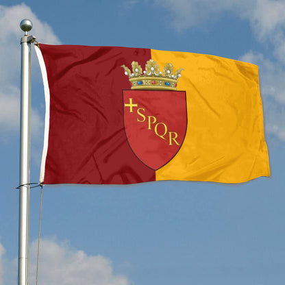 Rome City Coat of Arms flag 3x5ft banner man cave