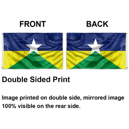 Rondonia, Brazil flag 3x5ft banner man cave