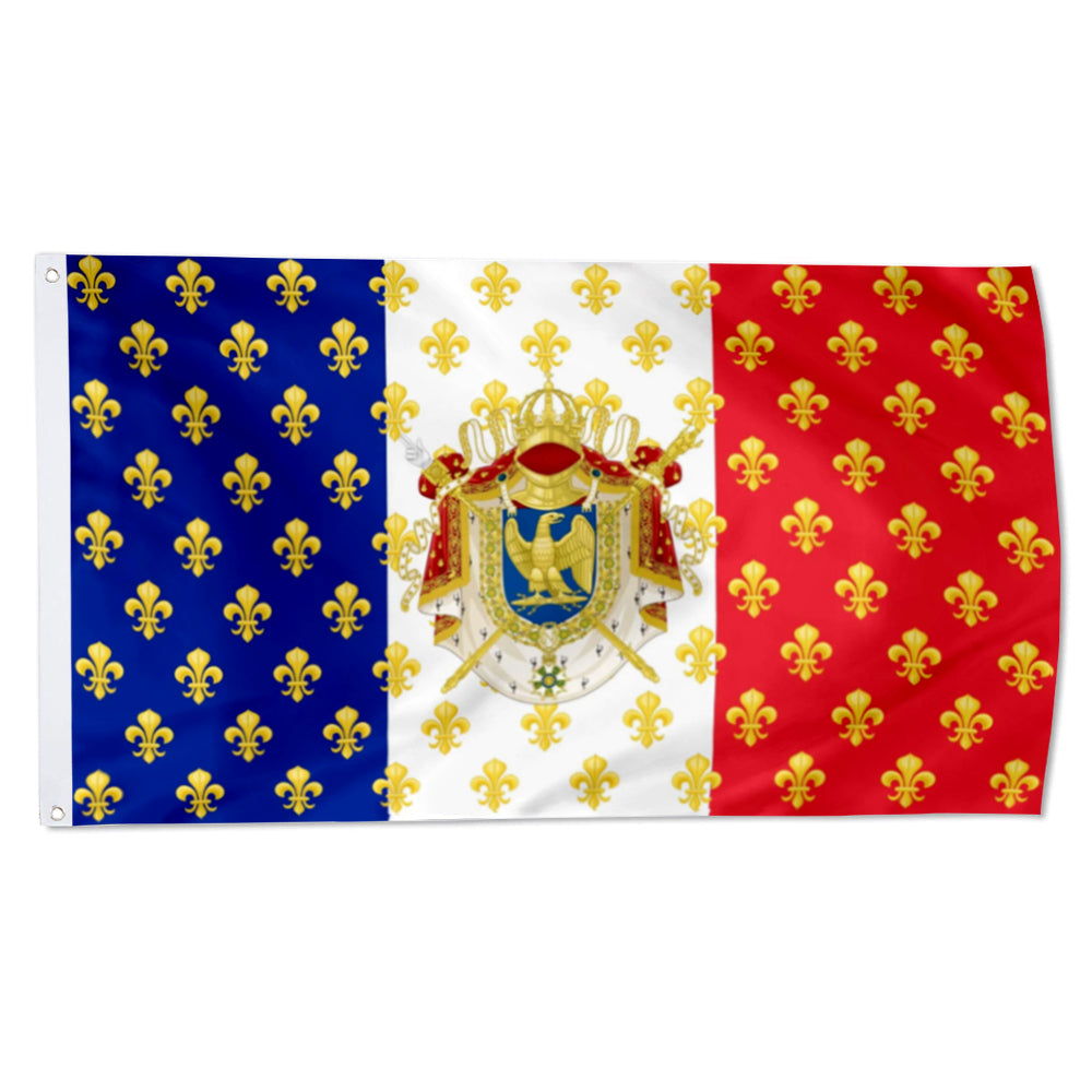 Royal France flag - Napoleon Bonaparte France Royal flags 3x5ft banner man cave