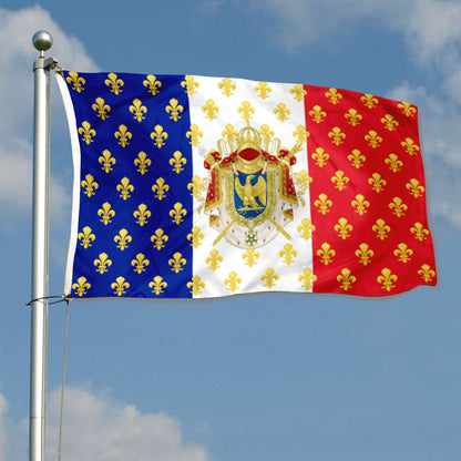 Royal France flag - Napoleon Bonaparte France Royal flags 3x5ft banner man cave