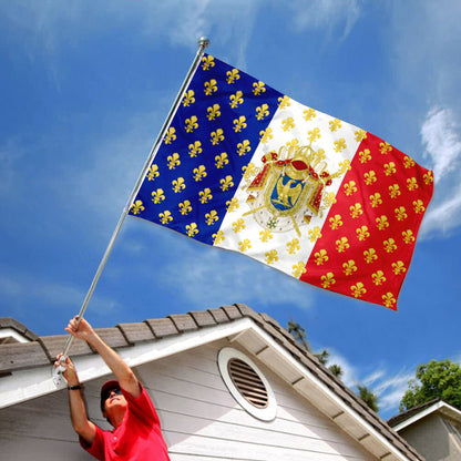 Royal France flag - Napoleon Bonaparte France Royal flags 3x5ft banner man cave