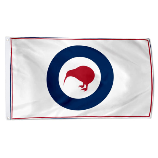 Royal New Zealand Air Force Roundel flag 3x5ft banner man cave