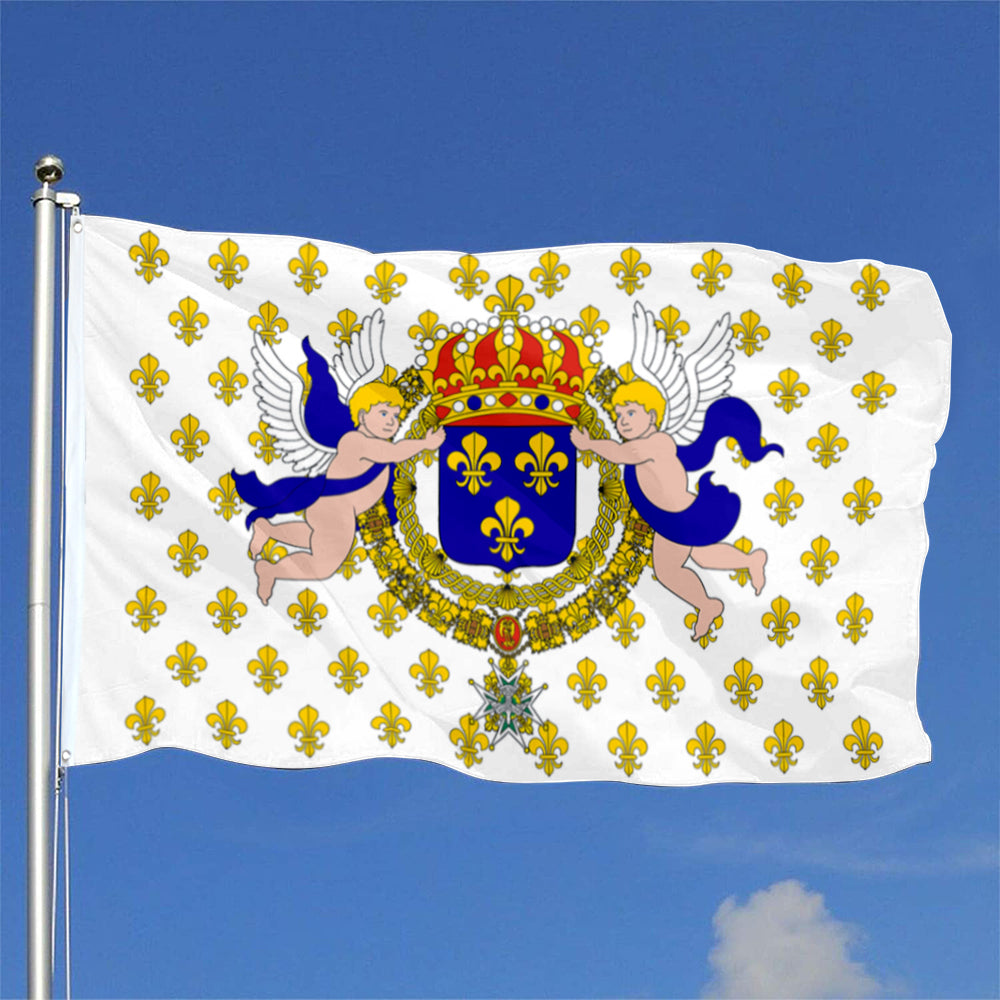 Royal Standard of the Kingdom of France flag 3x5ft banner man cave