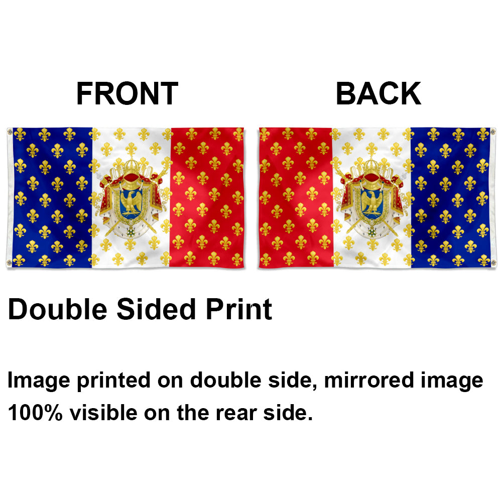 Royal France flag - Napoleon Bonaparte France Royal flags 3x5ft banner man cave