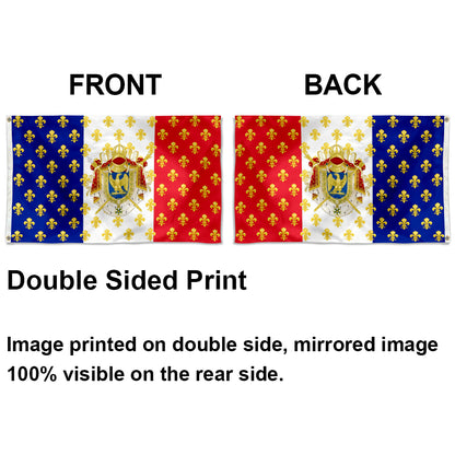 Royal France flag - Napoleon Bonaparte France Royal flags 3x5ft banner man cave