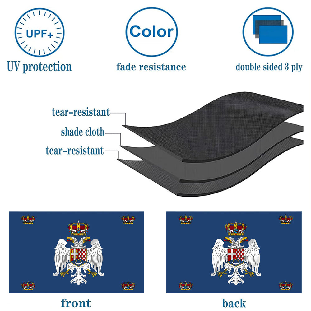 Royal Standard of the Crown Prince of Yugoslavia (1937–1941) flag 3x5ft banner man cave