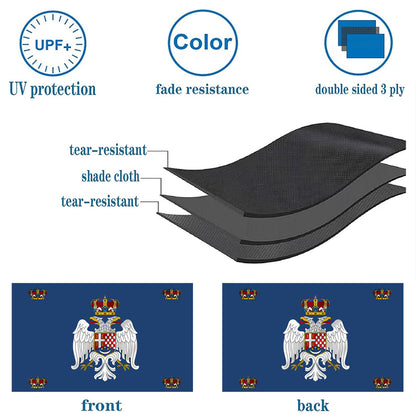 Royal Standard of the Crown Prince of Yugoslavia (1937–1941) flag 3x5ft banner man cave
