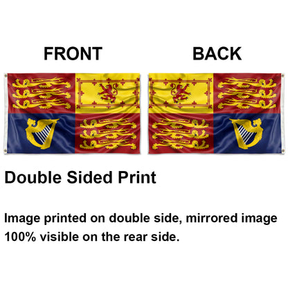 Royal Standard of the United Kingdom flag 3x5ft banner man cave