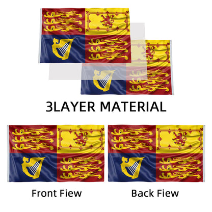 Royal Standard of the United Kingdom flag 3x5ft banner man cave