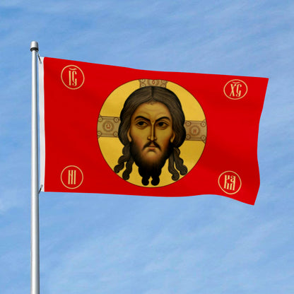 Russia flag Jesus Imperial Gonfalon Christ Religion Faith Face flags 3x5ft banner man cave