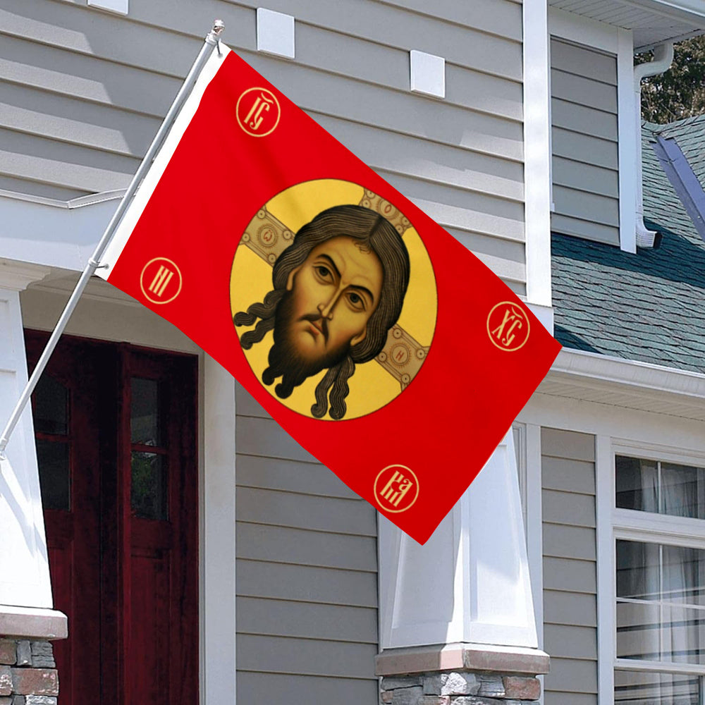 Russia flag Jesus Imperial Gonfalon Christ Religion Faith Face flags 3x5ft banner man cave