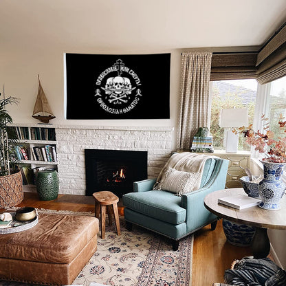 Russian Orthodox Christian Black flag 3x5ft banner man cave