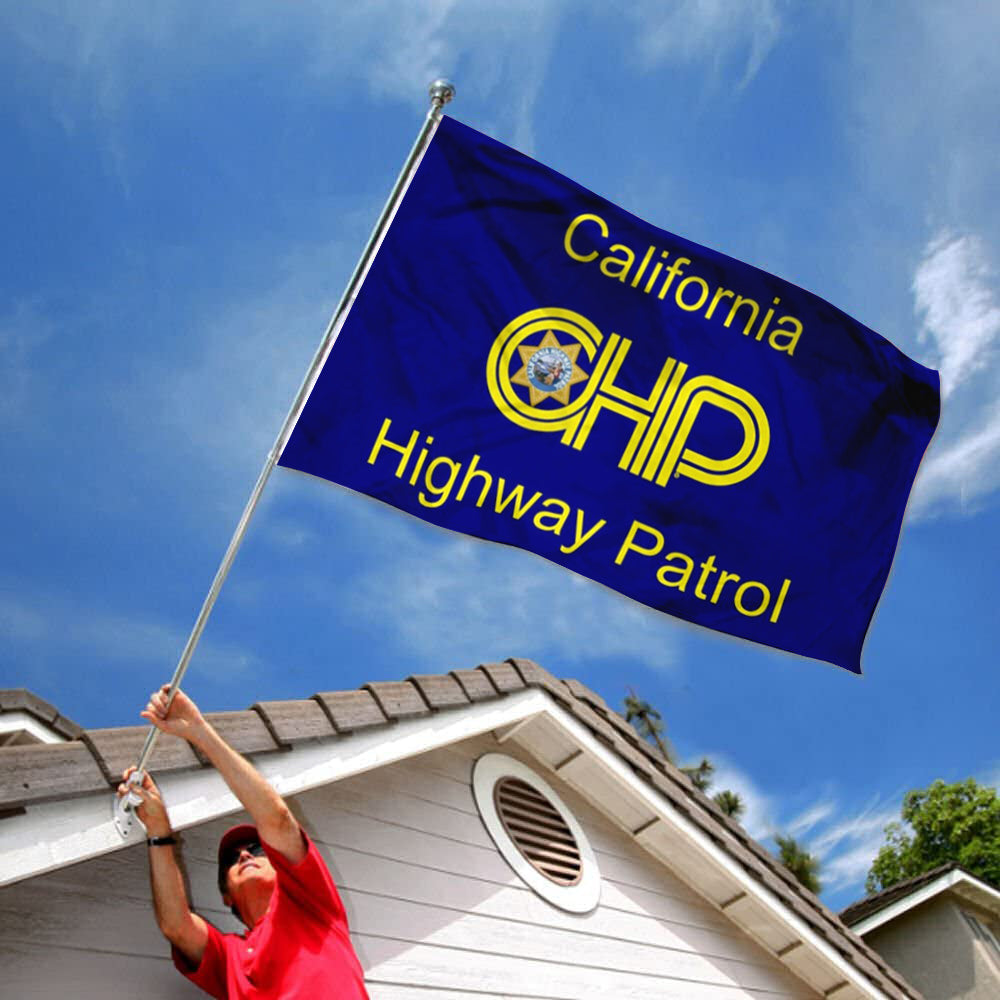 SA CHP flag California Highway Patrol flags 3x5ft banner man cave