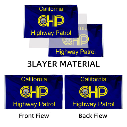 SA CHP flag California Highway Patrol flags 3x5ft banner man cave
