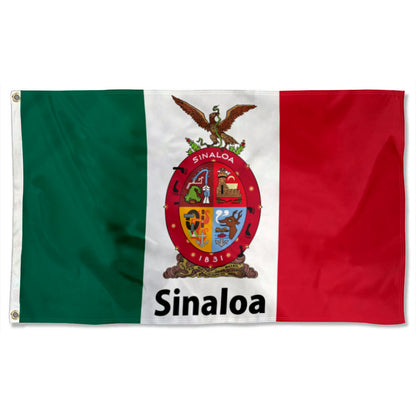 Sinaloa Mexico State flag 3x5ft banner man cave