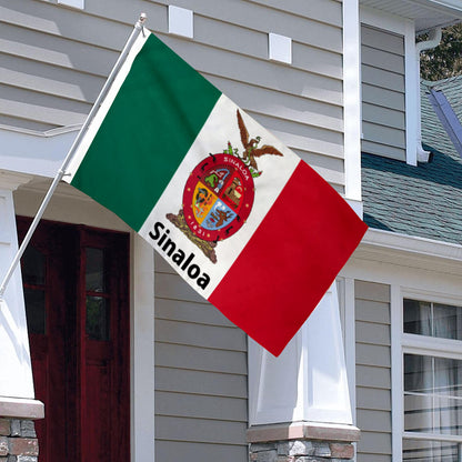 Sinaloa Mexico State flag 3x5ft banner man cave