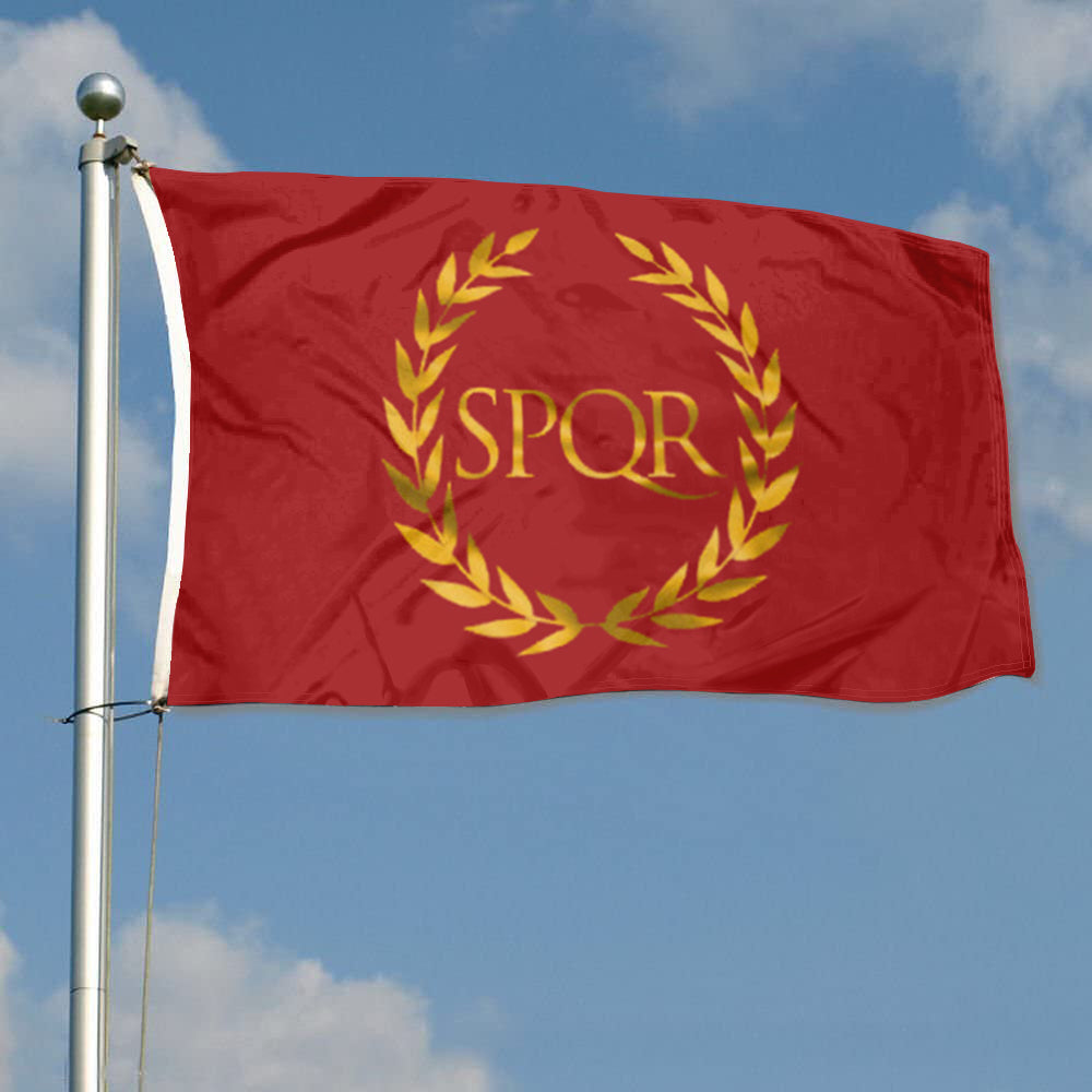 SPQR Roman Empire Senate and People of Rome flag 3x5ft banner man cave