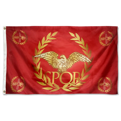 SPQR Roman Empire flag 3x5ft banner man cave
