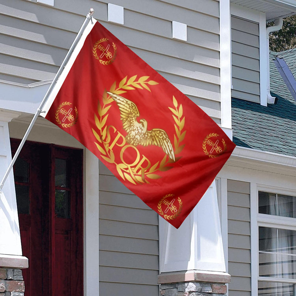 SPQR Roman Empire flag 3x5ft banner man cave