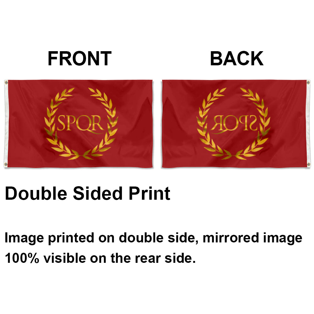 SPQR Roman Empire Senate and People of Rome flag 3x5ft banner man cave