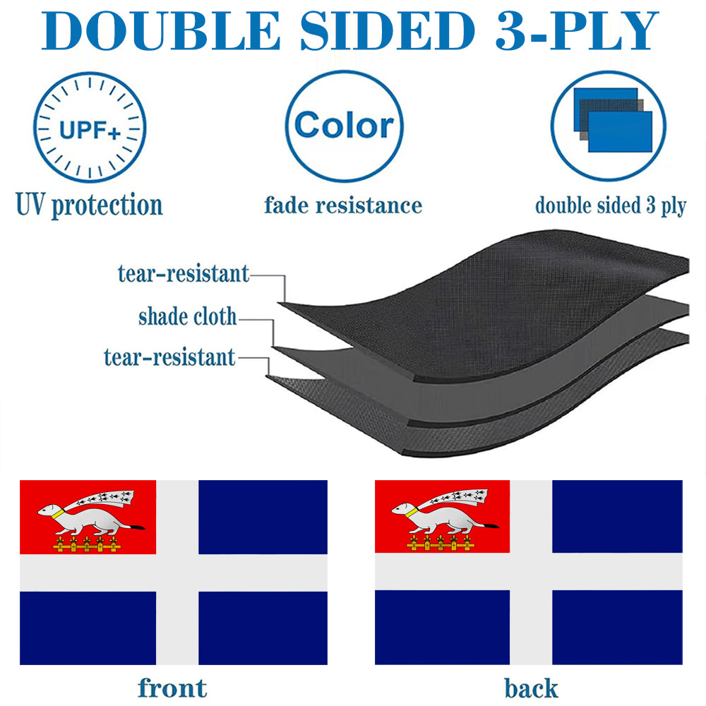 Saint-Malo flag 3x5ft banner man cave
